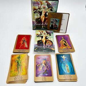 Tarot de L'Eden French Edition Tarot of Eden Deck and Book Set OOP